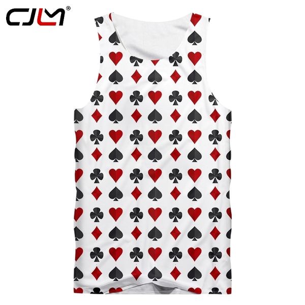 poker print tank fitness plus size men vest playing card fashion harajuku mens summer clothing 220623, White;black
poker print tank fitness plus size men vest playing card fashion harajuku mens summer clothing 220623, White;black