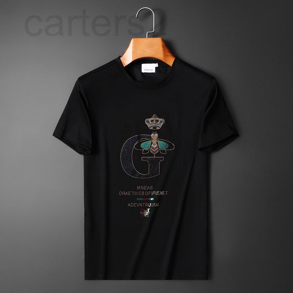men's t-shirts designer 22 summer men's mercerized cotton short sleeved t-shirt round neck slim fit drill craft casual half t-shir, White;black
men's t-shirts designer 22 summer men's mercerized cotton short sleeved t-shirt round neck slim fit drill craft casual half t-shir, White;black
