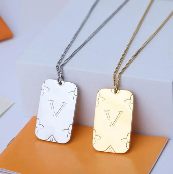 pendant ljia necklaces gold luxury jewelry chain pendants hipping bijoux designer men woman engraved letter v on the nameplate necklacevs, Silver
pendant ljia necklaces gold luxury jewelry chain pendants hipping bijoux designer men woman engraved letter v on the nameplate necklacevs, Silver