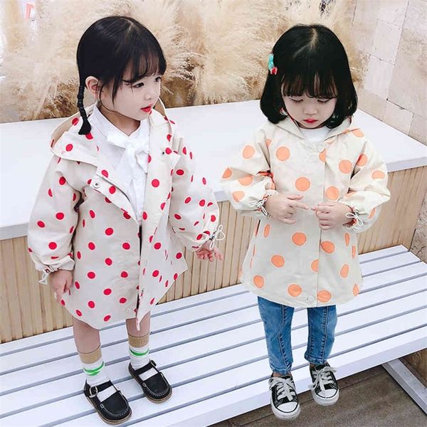 girls coat dot pattern girl jacket coat spring autumn children's jacket casual style kids clothes girl 210412, Blue;gray
girls coat dot pattern girl jacket coat spring autumn children's jacket casual style kids clothes girl 210412, Blue;gray