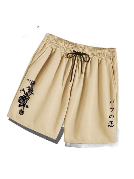 romwe guys rose print shorts s279#, White;black
romwe guys rose print shorts s279#, White;black