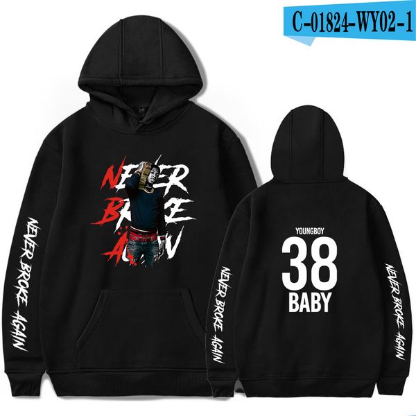 hoodies youngboy never broke again new printed fashion hoodies sweatshirt casual women/men fashion new sweatshirt, Black
hoodies youngboy never broke again new printed fashion hoodies sweatshirt casual women/men fashion new sweatshirt, Black