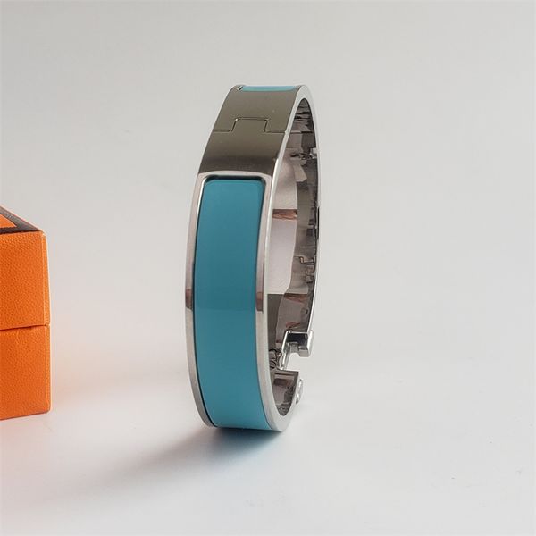 new designer design titanium steel couple bangle silver buckle classic enamel bracelet size 17 and 19 available, Black
new designer design titanium steel couple bangle silver buckle classic enamel bracelet size 17 and 19 available, Black