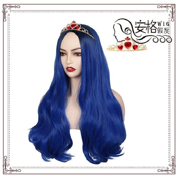 european and american film descendants 3evie cosplay character wig discovery wholesale, Black
european and american film descendants 3evie cosplay character wig discovery wholesale, Black