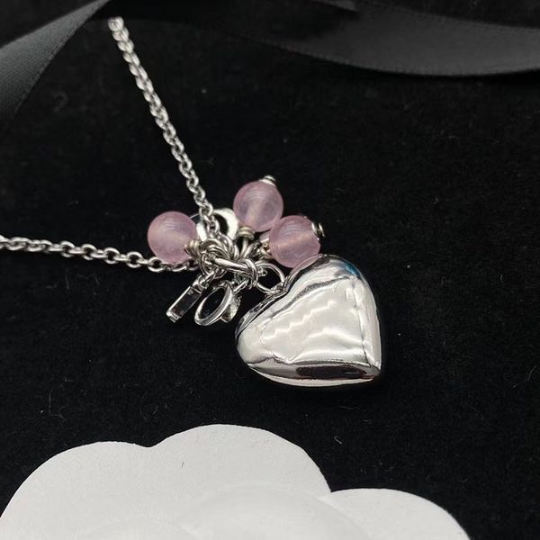 love letter pendant necklace stainless steel necklace jewelry gifts for women, Silver
love letter pendant necklace stainless steel necklace jewelry gifts for women, Silver