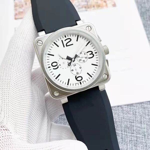 men's br watch quartz casual calendar ross watch full function all hands can operate silicone square style, Slivery;brown
men's br watch quartz casual calendar ross watch full function all hands can operate silicone square style, Slivery;brown