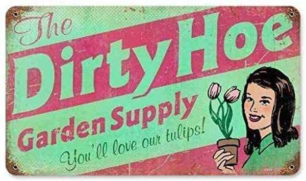 retro dirty hoe garden supply metal tin sign vintage coffee wall coffee bar decor 8x12 inch tin sign wall decoration
retro dirty hoe garden supply metal tin sign vintage coffee wall coffee bar decor 8x12 inch tin sign wall decoration