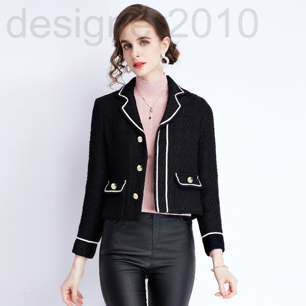 casual dresses designer autumn and winter 2021 french light luxury black temperament lapel small fragrance coarse tweed contrast color strip, Black;gray
casual dresses designer autumn and winter 2021 french light luxury black temperament lapel small fragrance coarse tweed contrast color strip, Black;gray