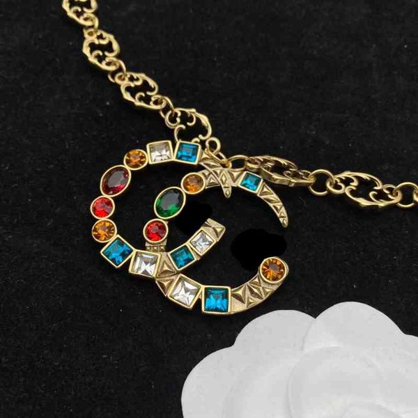 outlet 2022 new color diamond necklace women's trend high version brass neck chain, Black
outlet 2022 new color diamond necklace women's trend high version brass neck chain, Black