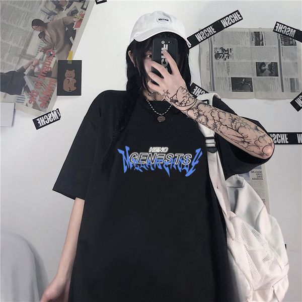 hip hop female t shirt trend letter printed streetwear oversized short sleeved harajuku 220602, White
hip hop female t shirt trend letter printed streetwear oversized short sleeved harajuku 220602, White