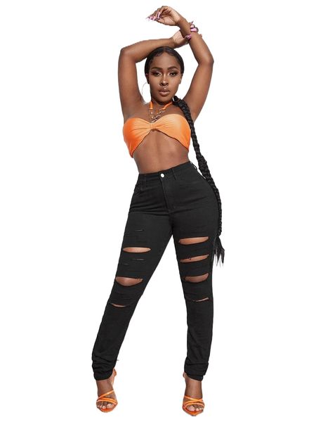 sxy high waist ripped skinny jeans 57nk#, Blue
sxy high waist ripped skinny jeans 57nk#, Blue