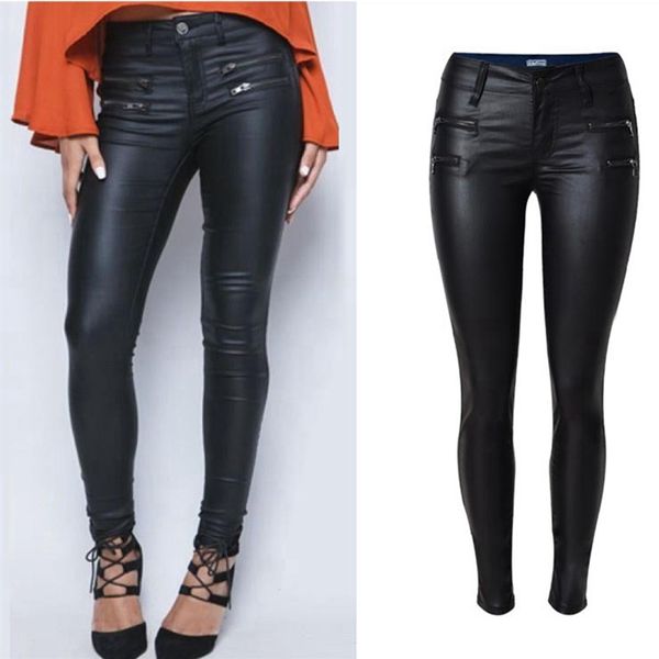 costumes high waist skinny pencil pants women faux leather pu long trousers casual elastic waist hip push up black steampunk pants
costumes high waist skinny pencil pants women faux leather pu long trousers casual elastic waist hip push up black steampunk pants