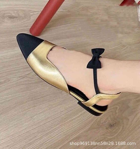sandals summer fashion round head shallow mouth baotou flat bottom lady sandals sheepskin sweet bow women's shoes, Black
sandals summer fashion round head shallow mouth baotou flat bottom lady sandals sheepskin sweet bow women's shoes, Black