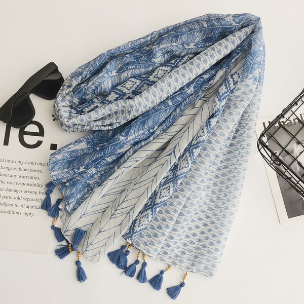 s2943 bohemian fashion spring summer women slik scarf sun-screen cotton and linen scarf big gauze shawl soft beach shawls florals feather ge, Blue;gray
s2943 bohemian fashion spring summer women slik scarf sun-screen cotton and linen scarf big gauze shawl soft beach shawls florals feather ge, Blue;gray