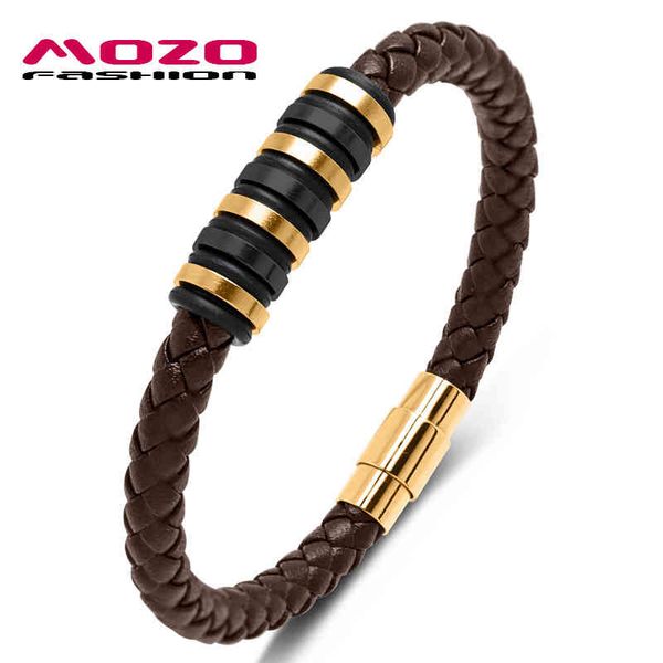 fashion men's and women's cowhide magnet buckle bracelet color matching fashion leather personalized high-end braided leather brac, Golden;silver
fashion men's and women's cowhide magnet buckle bracelet color matching fashion leather personalized high-end braided leather brac, Golden;silver