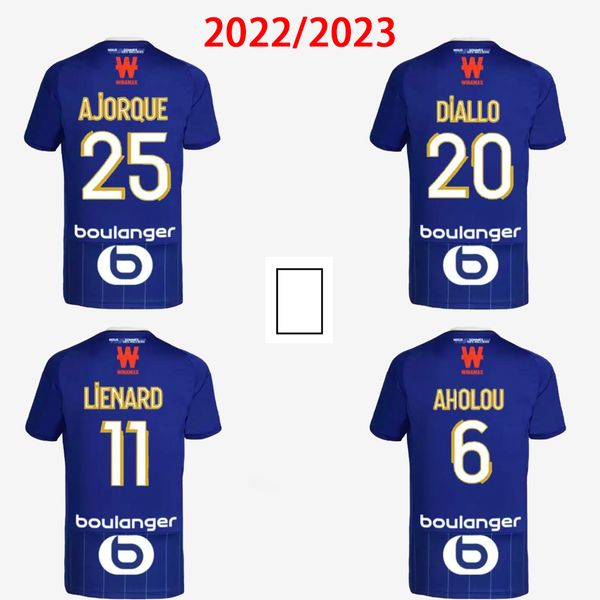 2022 2023 soccer jerseys home strasbourgs blue away gameiro aholou thomasson 22 23 diallo djiku lienard ajorque maillot de foot football shi, Black;yellow
2022 2023 soccer jerseys home strasbourgs blue away gameiro aholou thomasson 22 23 diallo djiku lienard ajorque maillot de foot football shi, Black;yellow
