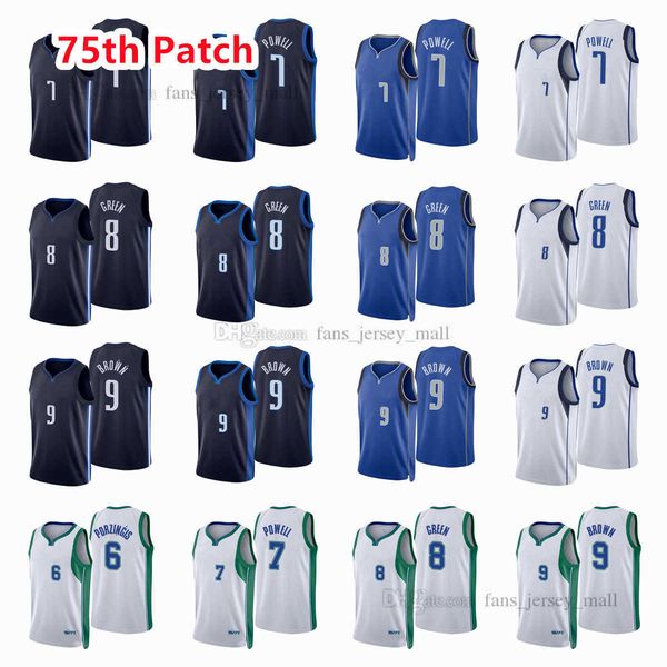 printed 75th patch city basketball jerseys kristaps 6 porzingis dwight 7 powell josh 8 green moses 9 brown jersey color white blue black cus, Black;red
printed 75th patch city basketball jerseys kristaps 6 porzingis dwight 7 powell josh 8 green moses 9 brown jersey color white blue black cus, Black;red