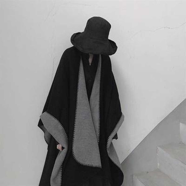 shawl shawls nordic style cashmere tie dyed black and white double sided decorative scarf simple cape warm thickened winter autumn, Blue;gray
shawl shawls nordic style cashmere tie dyed black and white double sided decorative scarf simple cape warm thickened winter autumn, Blue;gray
