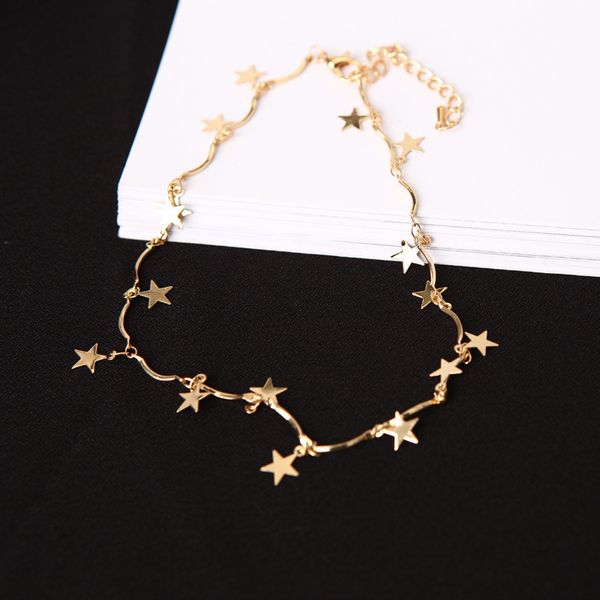 korean fashion necklace simple five-pointed star clavicle chain wave short paragraph collar wholesale necklace sales ys222, Golden;silver
korean fashion necklace simple five-pointed star clavicle chain wave short paragraph collar wholesale necklace sales ys222, Golden;silver