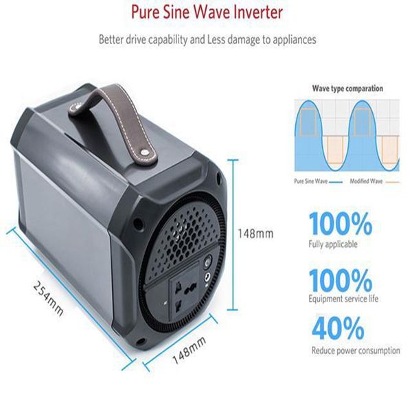 portable power station solar generator 81000mah backup battery pack supply with 200v/50hz pure sine wave ac outlet for rv home emergency out
portable power station solar generator 81000mah backup battery pack supply with 200v/50hz pure sine wave ac outlet for rv home emergency out