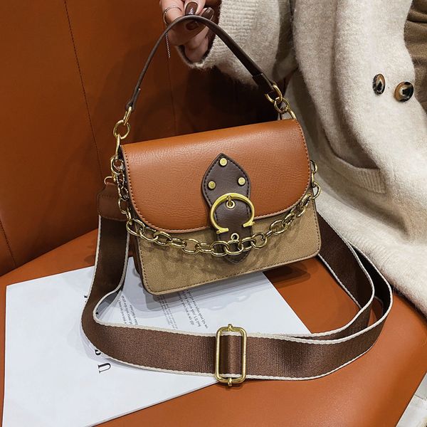 designer bags net red women's new style college chain small square fashion wide shoulder belt messenger contrast color single
designer bags net red women's new style college chain small square fashion wide shoulder belt messenger contrast color single