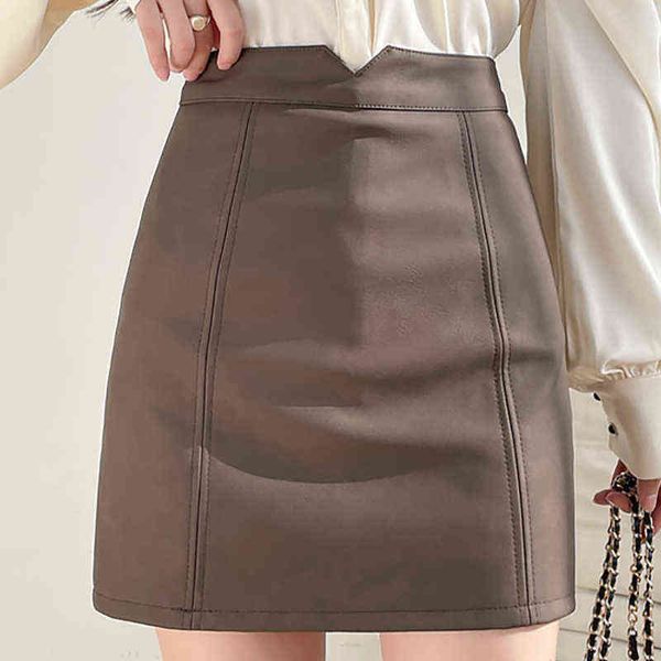 pu matte mini skirts female autumn winter korean fashion high waist solid a-line leather short skirt women vintage faldas l220714, White
pu matte mini skirts female autumn winter korean fashion high waist solid a-line leather short skirt women vintage faldas l220714, White