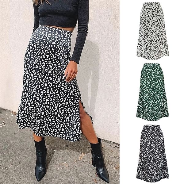 leopard print chiffon split skirt casual fashion long skirts for women spring summer zip elegant female skirt 210311, Black
leopard print chiffon split skirt casual fashion long skirts for women spring summer zip elegant female skirt 210311, Black