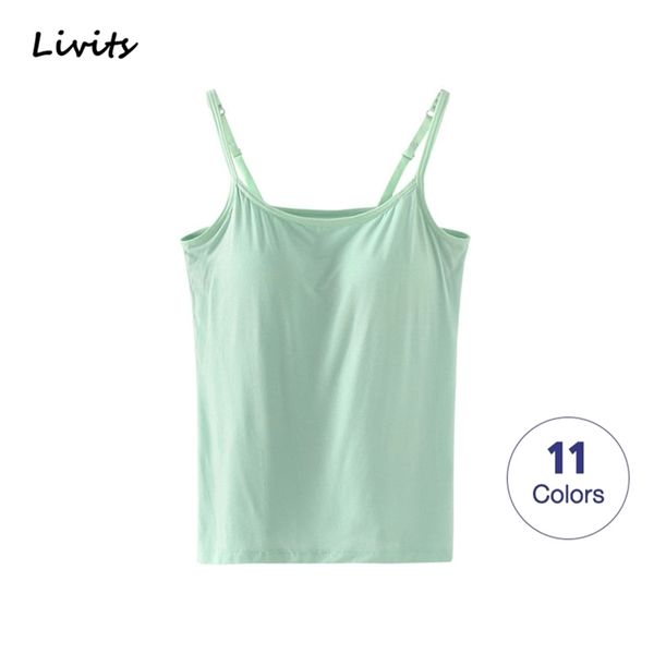 women tank-built-in bra padded stretchable modal push-up camisoles tube vest sleeveless casual korean sa1003 210401, White
women tank-built-in bra padded stretchable modal push-up camisoles tube vest sleeveless casual korean sa1003 210401, White
