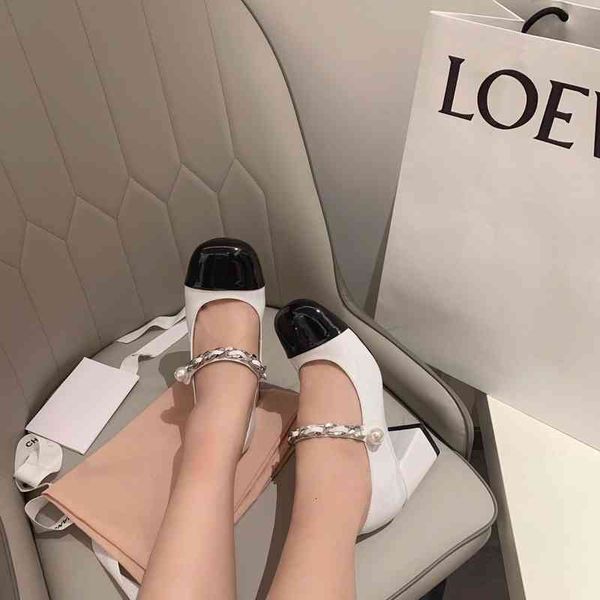 sandals mi square head buckle mary jane shoes high heels women's french princess style thick heel bqt8, Black
sandals mi square head buckle mary jane shoes high heels women's french princess style thick heel bqt8, Black