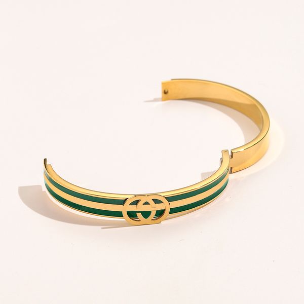 bangle new style bracelets women bangle luxury designer letter jewelry 18k gold plated stainless steel wedding lovers gift bangles wholesale, Black
bangle new style bracelets women bangle luxury designer letter jewelry 18k gold plated stainless steel wedding lovers gift bangles wholesale, Black