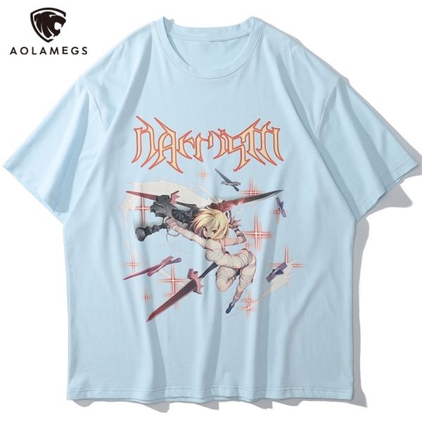 aolamegs t shirt men action anime cool girl comics print oversize mens tee shirts summer casual college style streetwear couple 220509, White;black
aolamegs t shirt men action anime cool girl comics print oversize mens tee shirts summer casual college style streetwear couple 220509, White;black