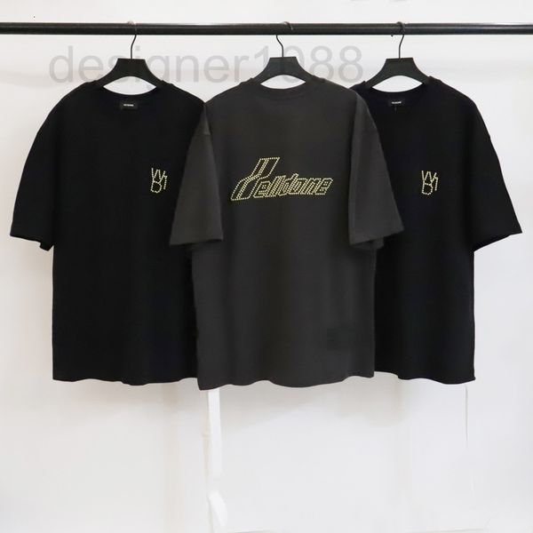 men's casual shirts designer we11done pearl drill half sleeve t-shirt summer high street loose hip hop men's and women's cott, White;black
men's casual shirts designer we11done pearl drill half sleeve t-shirt summer high street loose hip hop men's and women's cott, White;black
