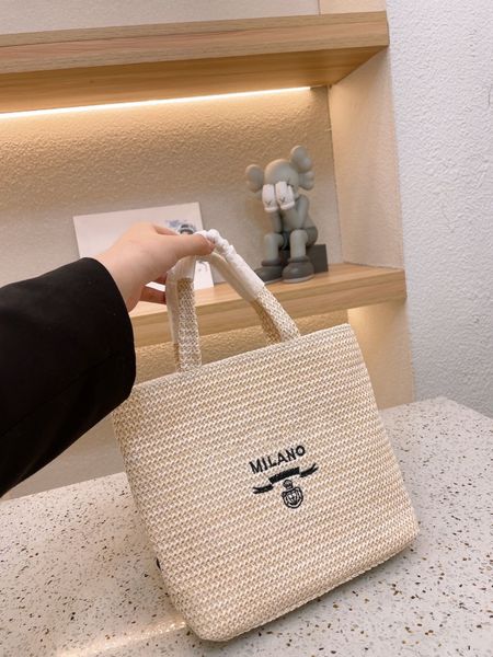 designer tote bag beach linen handbag shopping reusable bucket women's fashion straw fabric versatile temperament high-end product leis
designer tote bag beach linen handbag shopping reusable bucket women's fashion straw fabric versatile temperament high-end product leis