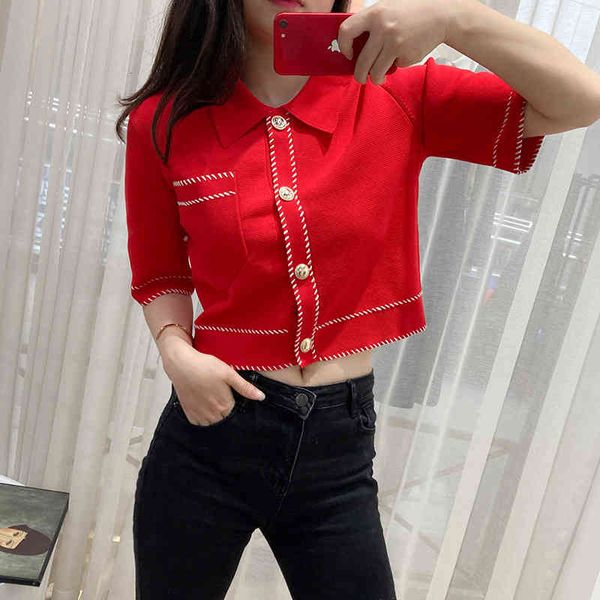 women's sweaters fadan mj spring and summer line contrast polo lapel loose short knitted cardigan jacket fashion ghg3, White;black
women's sweaters fadan mj spring and summer line contrast polo lapel loose short knitted cardigan jacket fashion ghg3, White;black