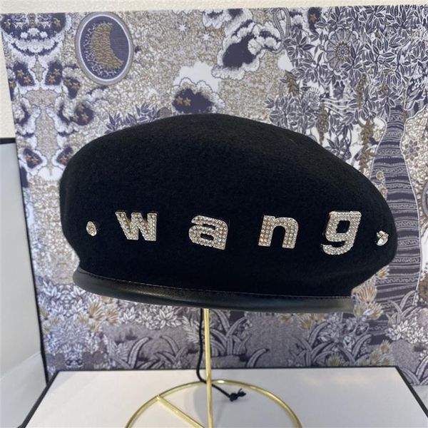 wang king diamond letter pure wool beret woman simple black autumn winter everyday versatile painter hat2418, Blue;gray
wang king diamond letter pure wool beret woman simple black autumn winter everyday versatile painter hat2418, Blue;gray