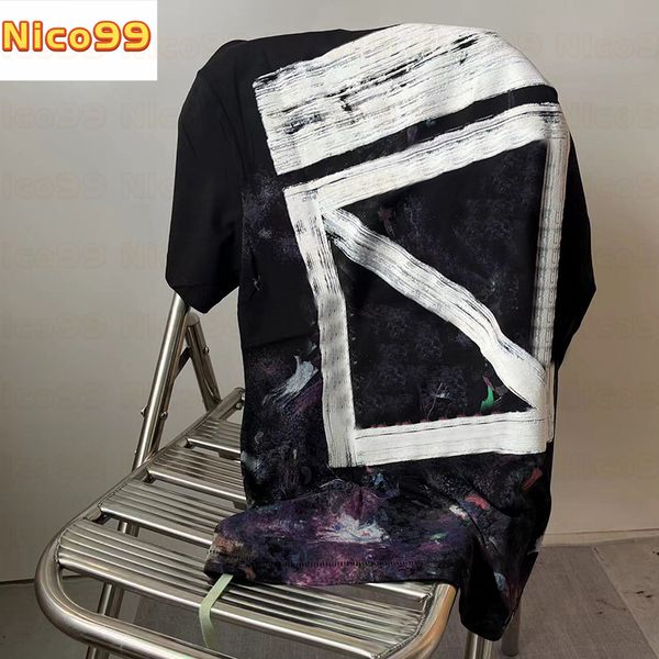 22ss white tee ink starry sky graffiti loose round neck cotton fashion versatile men and women short-sleeved, White;black
22ss white tee ink starry sky graffiti loose round neck cotton fashion versatile men and women short-sleeved, White;black