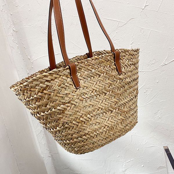 summer beach straw tote bag shoulder bags vegetable basket handbag crochet wallet large capacity hollow out buckets purse leather bag strap
summer beach straw tote bag shoulder bags vegetable basket handbag crochet wallet large capacity hollow out buckets purse leather bag strap