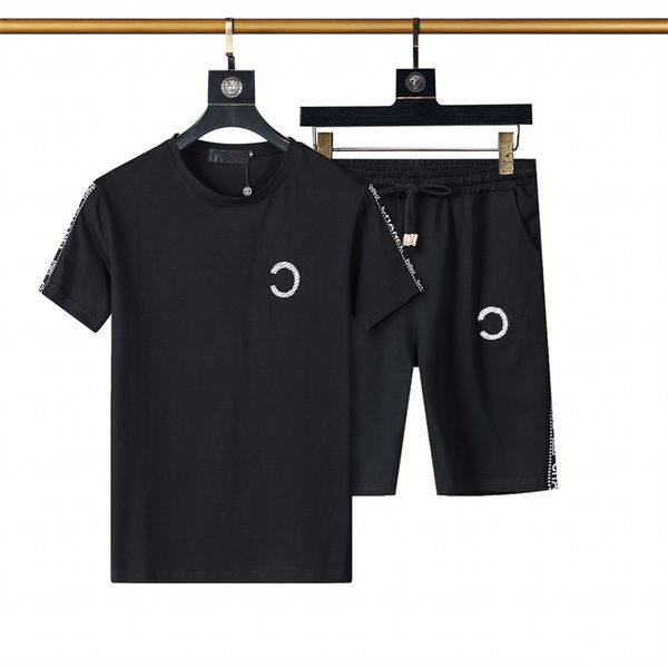 mens designers tracksuit letters embroidery summer fashion sportswear short sleeves pullover jogger pants suits o-neck sportinguit pullover, Gray
mens designers tracksuit letters embroidery summer fashion sportswear short sleeves pullover jogger pants suits o-neck sportinguit pullover, Gray