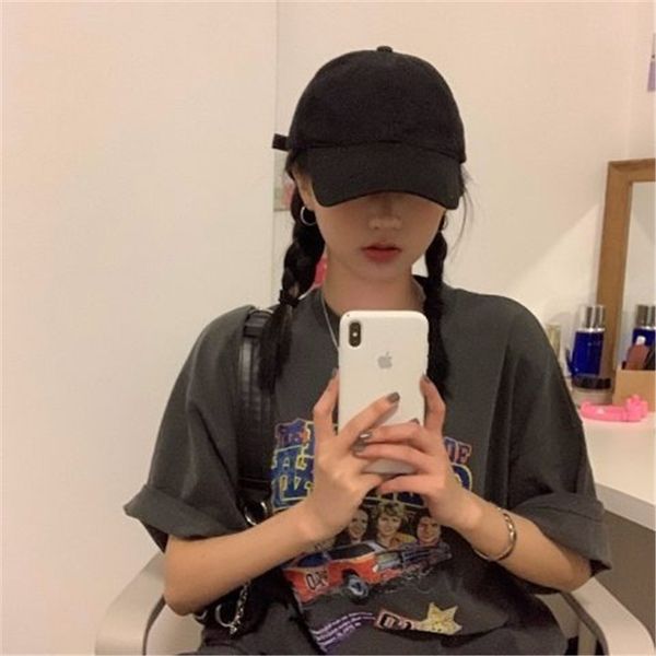 summer half sleeve korean style retro harajuku hongkong style loose short-sleeved t womens sweet cool clothes ins fa, White
summer half sleeve korean style retro harajuku hongkong style loose short-sleeved t womens sweet cool clothes ins fa, White
