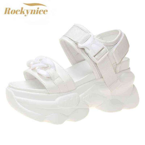 sandals summer wedges sandals 9cm ladies beach slippers high heel sandals women casual shoes platform chunky shoes sandalia mujer 220318, Black
sandals summer wedges sandals 9cm ladies beach slippers high heel sandals women casual shoes platform chunky shoes sandalia mujer 220318, Black