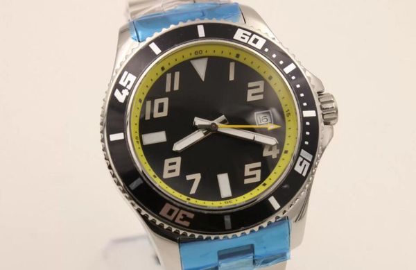u1 men's watch super ocean a1736402 automatic movement 42mm black dial yellow ring bottom 316 stainless steel watch band sports, Slivery;brown
u1 men's watch super ocean a1736402 automatic movement 42mm black dial yellow ring bottom 316 stainless steel watch band sports, Slivery;brown