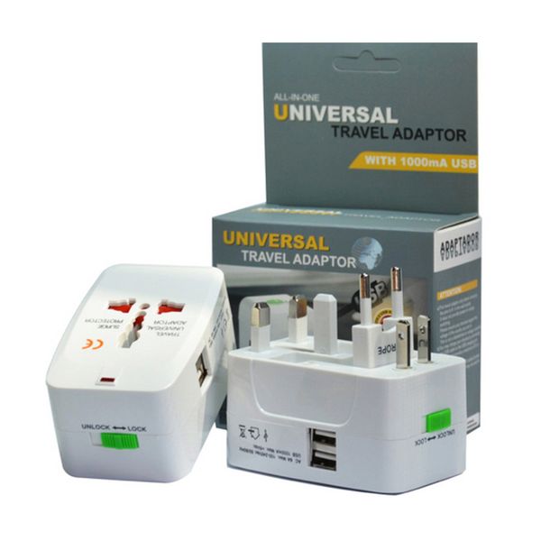 all in one power plug adapter 1 and double usb travel universal wall charger international plug us uk eu au ac
all in one power plug adapter 1 and double usb travel universal wall charger international plug us uk eu au ac