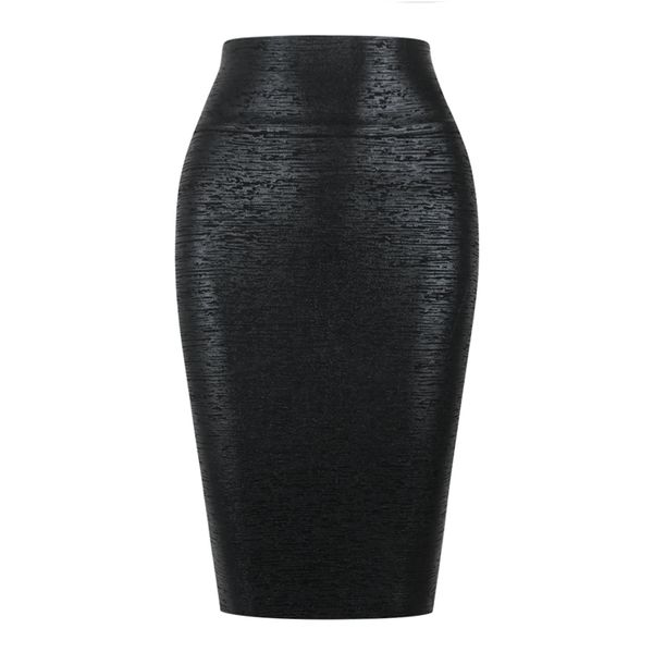 bandage skirts fashion arrival summer black bodycon party celebrity club 220317