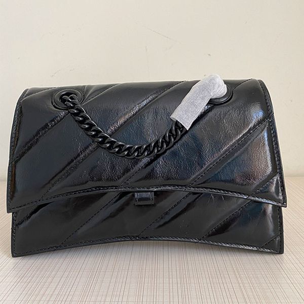 hourglass bag chain crossbody handbag cowhide leather handbags flip wallet
hourglass bag chain crossbody handbag cowhide leather handbags flip wallet