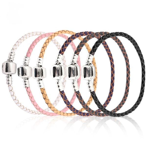 925 silver charms 14 colors 16-20cm charm bangle bracelets beads fit pandora bracelet jewelry, Black
925 silver charms 14 colors 16-20cm charm bangle bracelets beads fit pandora bracelet jewelry, Black