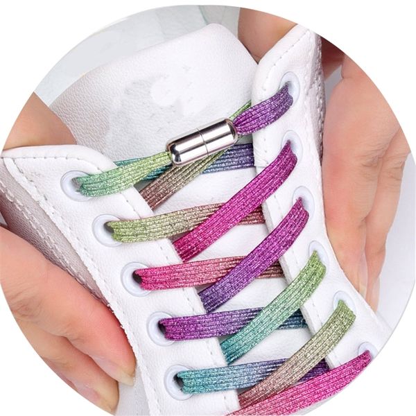 1pair no tie shoelaces elastic shoelaces locking shoe laces strings for kid sneakers shoelace 23 color shoestrings 220713, White;pink 
1pair no tie shoelaces elastic shoelaces locking shoe laces strings for kid sneakers shoelace 23 color shoestrings 220713, White;pink