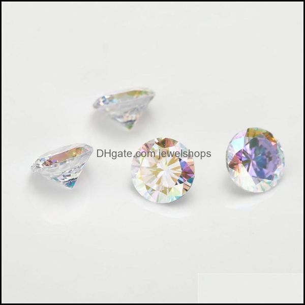 500pcs 3.0mm plating ab color mticolor cubic zirconia round cut loose cz stone synthetic gems drop delivery 2021 diamonds jewelry mlkav, Black
500pcs 3.0mm plating ab color mticolor cubic zirconia round cut loose cz stone synthetic gems drop delivery 2021 diamonds jewelry mlkav, Black