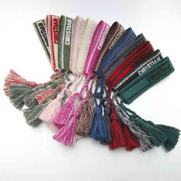 brand fashion classic bracelets chains jewelry bangles handmade embroidered link woven tassel adjustable women men lover gift chain bangle l, Black
brand fashion classic bracelets chains jewelry bangles handmade embroidered link woven tassel adjustable women men lover gift chain bangle l, Black