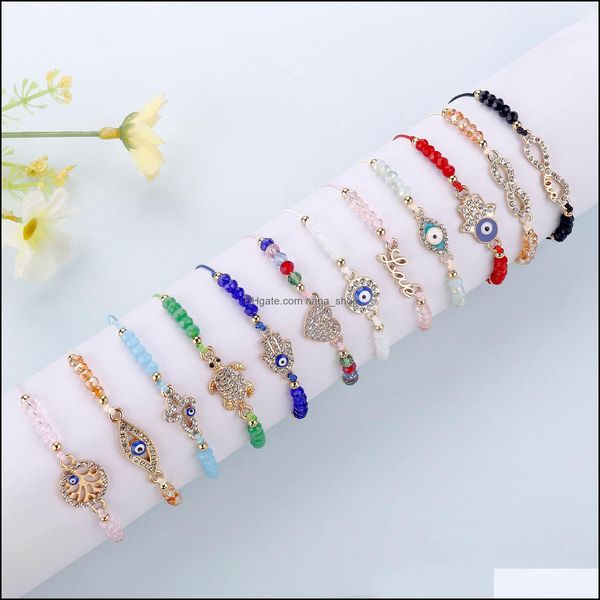link chain bracelets jewelry handmade adjustable friendship bracelet link crystal bead braided rope sea turtle heart charm drop delivery 20, Black
link chain bracelets jewelry handmade adjustable friendship bracelet link crystal bead braided rope sea turtle heart charm drop delivery 20, Black