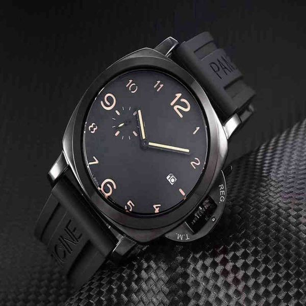 luxury watches for mens mechanical wristwatch pana series fashion three needle small running second men's designer, Slivery;brown
luxury watches for mens mechanical wristwatch pana series fashion three needle small running second men's designer, Slivery;brown